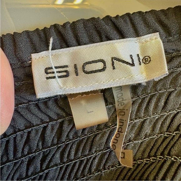 Boho Ruffle Sleeve Off-the-Shoulder Blouse Large - Picture 7 of 10